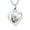 Colorful, variant on May Birthstone Heart with Feather Cremation Jewelry for Ashes Urn Necklace Lockets for Human Ashes Pet Ashes Holder