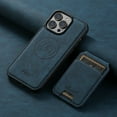 thumbnail image 7 of Dteck for iPhone 12 Pro Max Wallet Case MagSafe Compatible, Magnetic Detachable iPhone 12 Pro Max Case with Card Holder Wallet,PU Leather Slim Shockproof Phone Cover for iPhone 12 Pro Max,Blue, 7 of 7