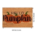thumbnail image 3 of Halloween Autumn Welcome Pumpkin Welcome Crystal Velvet Mat Pumpkin Mat Thanksgiving Welcome Pumpkin Decorative Door Mat Household Mat Pumpkin Door Rug, 3 of 4