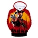 thumbnail image 3 of Sudadera con capucha del popular juego Red Dead Redemption 2 con estampado 3D, ropa de calle para hombre, sudadera con capucha unisex de talla grande a la moda para niños, 3 of 4