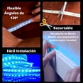 thumbnail image 4 of Manguera LED unicolor de 25 metros AZUL- 120 LEDs 2835 por metro. IMPERMEABLE IP65 [Para interiores y exteriores] DOSYU 110V-2835-120P-25M, 4 of 8