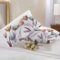 thumbnail image 3 of Outdoor Pillow Cover Watercolor Tulip Set of 2 Waterproof Throw Pillowcases Retro Flower Floral Decorative Patio Furniture Pillows for Couch Garden Indoor & Outdoor Use, 3 of 9