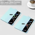 thumbnail image 2 of SaniMore Case for Apple iPad Pro 11 (2024), Auto Sleep/Wake Shock Resistant [Built-in Pencil Holder] Flip Stand [Dual Angle] Transparent Slim Lightweight Anti-fall Tablet Shell, Light Blue, 2 of 8