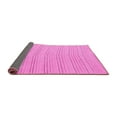 thumbnail image 2 of Ahgly Company Indoor Rectangle Solid Pink Modern Area Rugs, 8' x 10', 2 of 4
