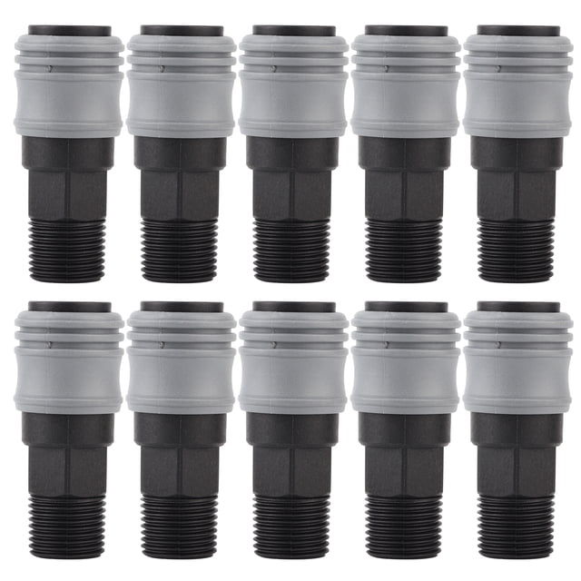 Conectores rápidos Plástico Acero SM C Tipo Junta autoblocante Conector de manguera de aire Accesorios neumáticos (G1/2"(40)) VoborMX herramienta