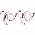 thumbnail image 2 of 4X 2 Pin Estilo de Fideos Auriculares ErgonóMicos Enchufe K Auricular Auriculares para Uv5R -888S Uv5R, 2 of 5