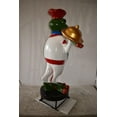 thumbnail image 6 of Nifao Giant Frog Chef Made of Resin Good for Outdoors – Garden Outdoor Decor Sculpture, 41"L x 30"W x 70"H, 6 of 11