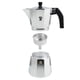 thumbnail image 4 of Cafetera Espresso De Aluminio, Estilo Italiano Para 6 Tazas, Diseño Clásico, Cafetera de Cocina Italexpress, Capacidad 480 ml, Aluminio, 4 of 7