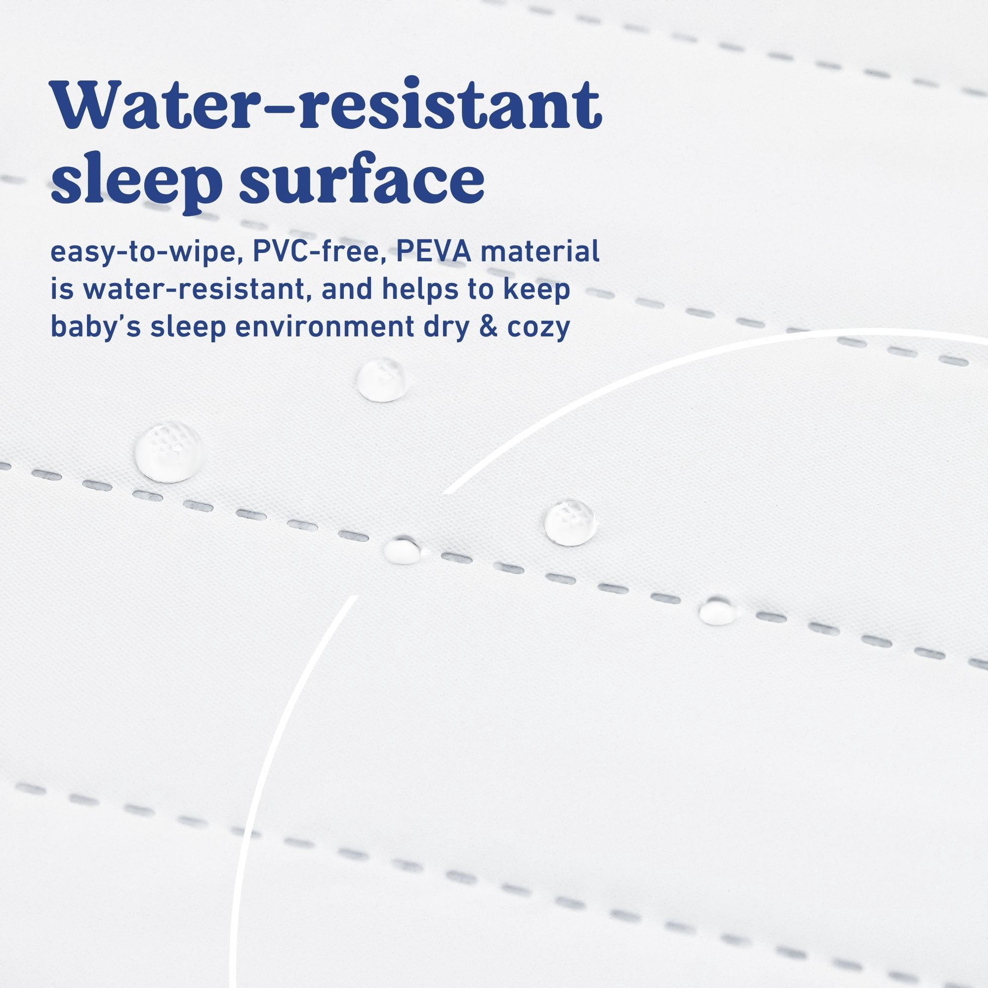 Graco 6-Inch Water-Resistant Dual-Sided Crib And Toddler Mattress,