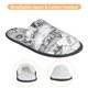 thumbnail image 3 of Fotbe Country Farm Scene Pantuflas Peludas para Mujer con Estampado, Zapatillas de Peluche, Zapatos de Invierno para Casa, Uso Interior y Exterior-Medium, 3 of 8