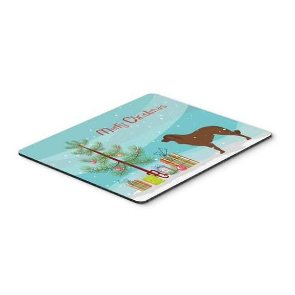 Carolines Treasures  Portuguese Sheepdog Dog Merry Christmas Tree Mouse Pad - Hot Pad or Trivet