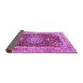 thumbnail image 2 of Ahgly Company Indoor Rectangle Medallion Purple Traditional Area Rugs, 4' x 6', 2 of 4