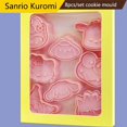 thumbnail image 2 of Molde de dibujos animados Sanrio para galletas, Hello Kitty Kulomi Melody Cinnamoroll 3D, sello de molde para galletas, accesorios de cocina, herramientas para hornear, 8 unids/set, 2 of 4