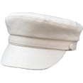 thumbnail image 2 of YooGuoGuo Men Cotton Newsboy Cap Solid Captain Sailor Hat Flat Classic Retro, 2 of 5