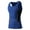 Blue, variant on Mens Sports Dry Fit Sleeveless Shirt