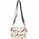 thumbnail image 1 of Bolso Bandolera Con Cerezas Piel Sintética para Mujer Elegante Cámara() Color Blanco, 1 of 9