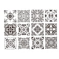 thumbnail image 3 of 12 Uds plantillas de dibujo de moda arte artesanal herramienta hecha a mano reutilizada plantilla de plantilla de Mandala de pintura para proyectos estilo A perfecl Plantillas de mandalas, 3 of 7