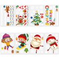thumbnail image 1 of Ventana De Navidad Pegatinas De Copo De Nieve Pegatinas De Pared De Dibujos Animados Para Decoraciones De Ventana De Navidad matsuzay HA044554-01, 1 of 6