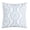 White, variant on Snowflake Red Geometric Polyester 20 in. x 20 in. Throw Pillow