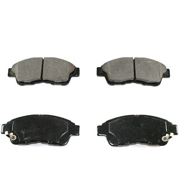 Front Brake Pad Set - Compatible with 1992 - 2001 Toyota Camry 2.2L 4-Cylinder 1993 1994 1995 1996 1997 1998 1999 2000