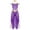 Purple, variant on TiaoBug Kids Girls Arabian Princess Dress-up Sequins Jumpsuit Halloween Party Cosplay Costume Light Blue 10