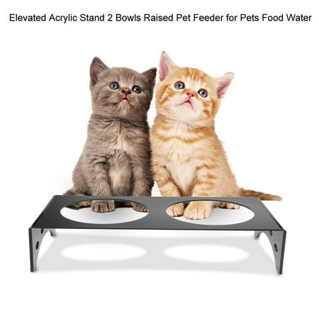 Yosoo Elevated Dog Bowls Raised Pet Feeder Cat Food Water Diner Yosoo Elevated Dog Bowls Raised Pet Feeder Cat Food Water Diner Stand