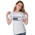 thumbnail image 3 of Sarcasm Loading Please Wait Womens Slim Fit Graphic Tee Brisco Brands L, 3 of 4