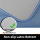 thumbnail image 4 of Memory Foam Bath Mat Rug, 24 x 17 Inches, Comfortable, Soft, Super Water Absorption, Machine Wash, Non-Slip, Thick, Easier to Dry for Bathroom Floor R, 4 of 4