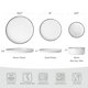 thumbnail image 2 of Famiware Nebula Juegos De Platos Y Cuencos Para 4 Vajilla De Gres De 12 Piezas Juego De Vajilla Apto Para Microondas Y Lavavajillas Blanco Con Borde Negro, 2 of 5