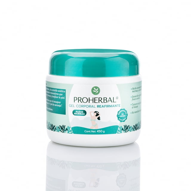 GEL CORPORAL REAFIRMANTE CON ALGAS MARINAS 450 G Proherbal Gel Corporal Reafirmante