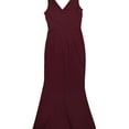 thumbnail image 2 of Woosea Womens Split Cocktail Dress, Red, Small, 2 of 2