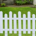 thumbnail image 4 of FASIAOU Plastic Fencing PVC Gardening White Hedge Fence Decorative Patio Garden Project/ Garden fence, 4 of 9