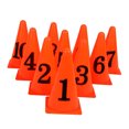 thumbnail image 4 of GOOHOCHY Orange Marker Cones Set of 10 Durable PE Material for Sports Training and Playing Use, 4 of 7