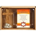 thumbnail image 5 of Confirmation Cross Natural Brown 3 inch Resin Stone Tabletop Figurine and Card, 5 of 5