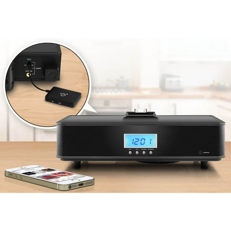 Aluratek - iStream Universal Bluetooth Audio Receiver - Black