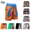 thumbnail image 2 of Anime Dragon Ball Z Goku Impreso Completo Hombres Hip Hop Board Shorts Desgaste De Calle Cintura Elástica Hawaiana Verano Playa Pantalones Cortos, 2 of 4