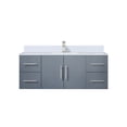thumbnail image 3 of Geneva 48 in. W Dark Grey Bath Vanity, Cultured Marble Top, and Faucet Set, 3 of 11