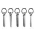 thumbnail image 1 of MasteelfCA 5 Pcs Écrou à Œil Durable Anneau en Acier Inoxydable Œillet Pièces de Dispositif de Levage 90mm, 1 of 7