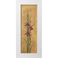 thumbnail image 3 of Paul Brent 7x14 White Modern Wood Framed Wall Art Titled - Iris of Delos II, 3 of 5