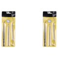 thumbnail image 4 of pitrice Mouth Mirror Set Portable Tooth Plaque Remover Home Professional Teeth Cleaning Instrument Tweezers Accessories 3Pcs 2Set, 4 of 6