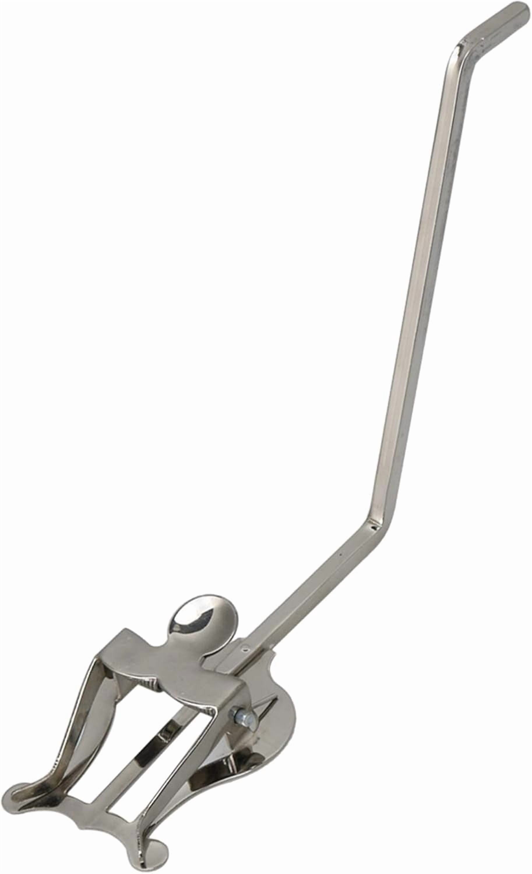 ABCISI Saxophone Band Clamp-On Holder Replacement for Alto & Tenor, Nickel-Plated Saxophone Marching Lyre Music Sheet Clip, Musical Instrument Accssories