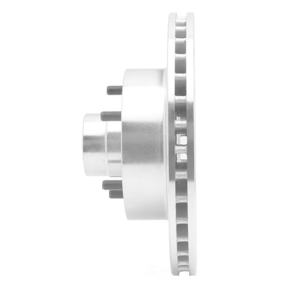 Dynamic Friction Company 631-47005L DFC Brake Rotor - Drilled And Slotted - Silver
