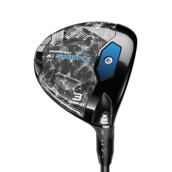 Pre-Owned LH Paradym AI Smoke Max D Mens Graphite Shaft Fairway Wood 15 Mitsubishi Tensei AV Series Blue 65 Graphite Stiff