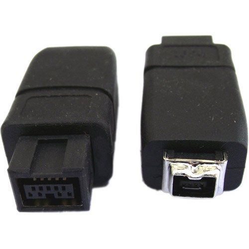 Professional Cable FireWire 900 to 400 Adapter, 9Pin Male to 4Pin Female