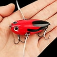 thumbnail image 4 of 2PC Fishing Lures Jigs Surface Series Wave Crawling Supplies Blue Green White black Pink Red  Simulation Gear Sea Hard Bait Small Fat Fake Fish Bait, 4 of 7