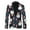 Navy, variant on Christmas Suit Jacket for Men Funny Xmas Blazer Jacket Snowflake Print Tuxedo One Button Shawl Lapel Party