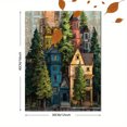 thumbnail image 3 of Victorian Houses Canvas Wall Art Print, Living Room Bedroom Office Hotel Lobby Gallery Decor, 3 of 8