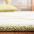 thumbnail image 4 of SAFAVIEH Cambridge Kevin Geometric Wool Area Rug, Ivory/Light Green, 6' x 6' Round, 4 of 11