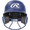 COLUMBIA BLUE, variant on Rawlings Mach Hi-Viz 1-Tone Batting Helmet with Attached Face Guard - Matte | Navy | Junior