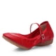 thumbnail image 3 of Cuero brillante para mujer, niña, salón de baile latino, práctica de Salsa moderna, zapatos de baile con punta cerrada, parte inferior de tendón de ternera suave, 3 of 5